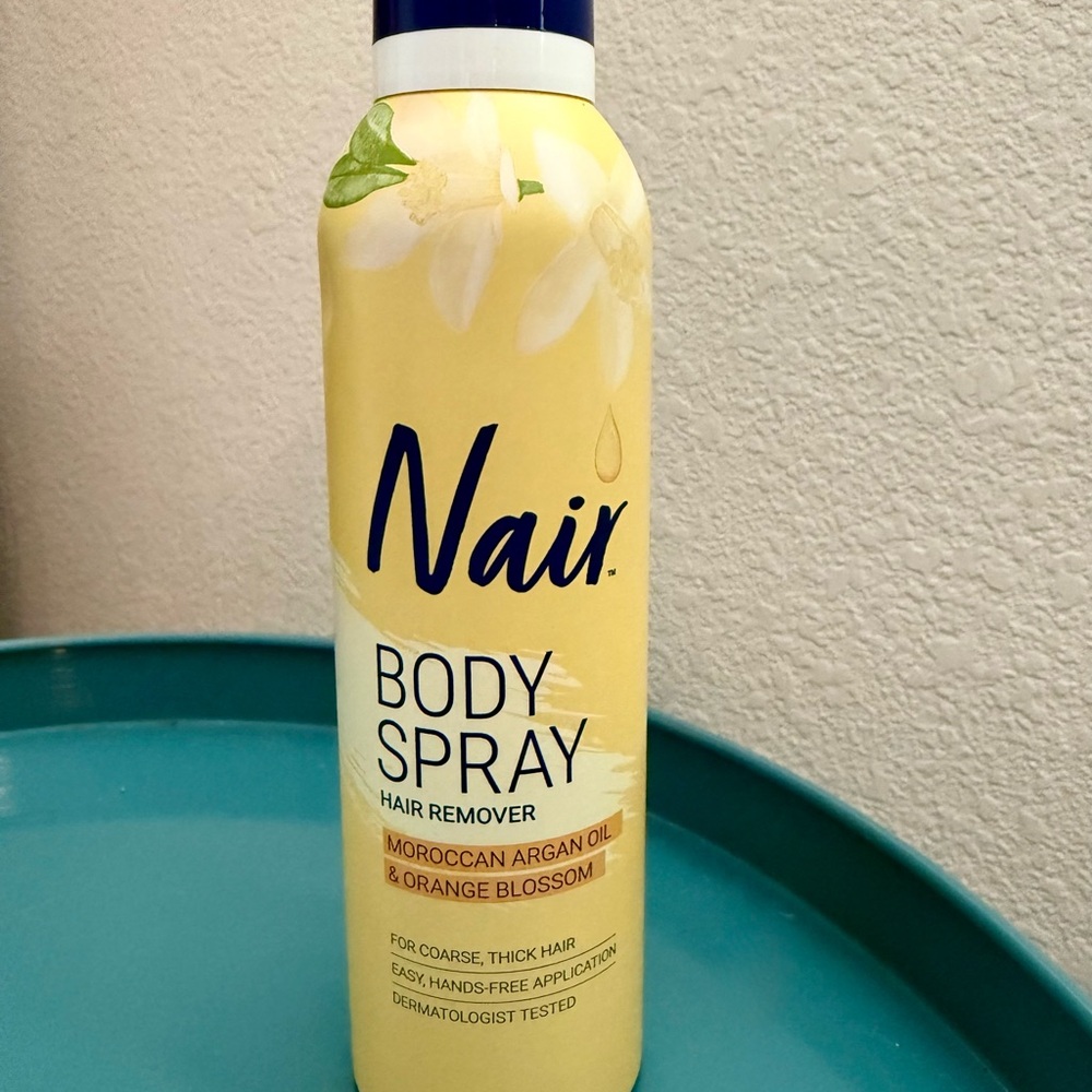 Body Spray Hair Remover – Yellow (Moroccan Argan Oil & Orange Blossom)